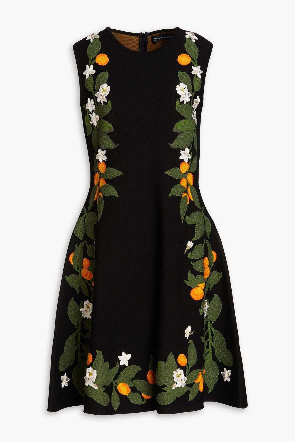 Oscar de la deals renta knit dress