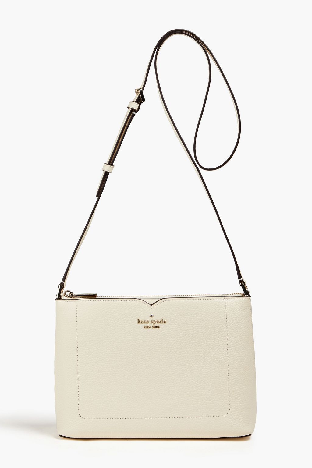 KATE SPADE NEW YORK Pebbled-leather shoulder bag | THE OUTNET