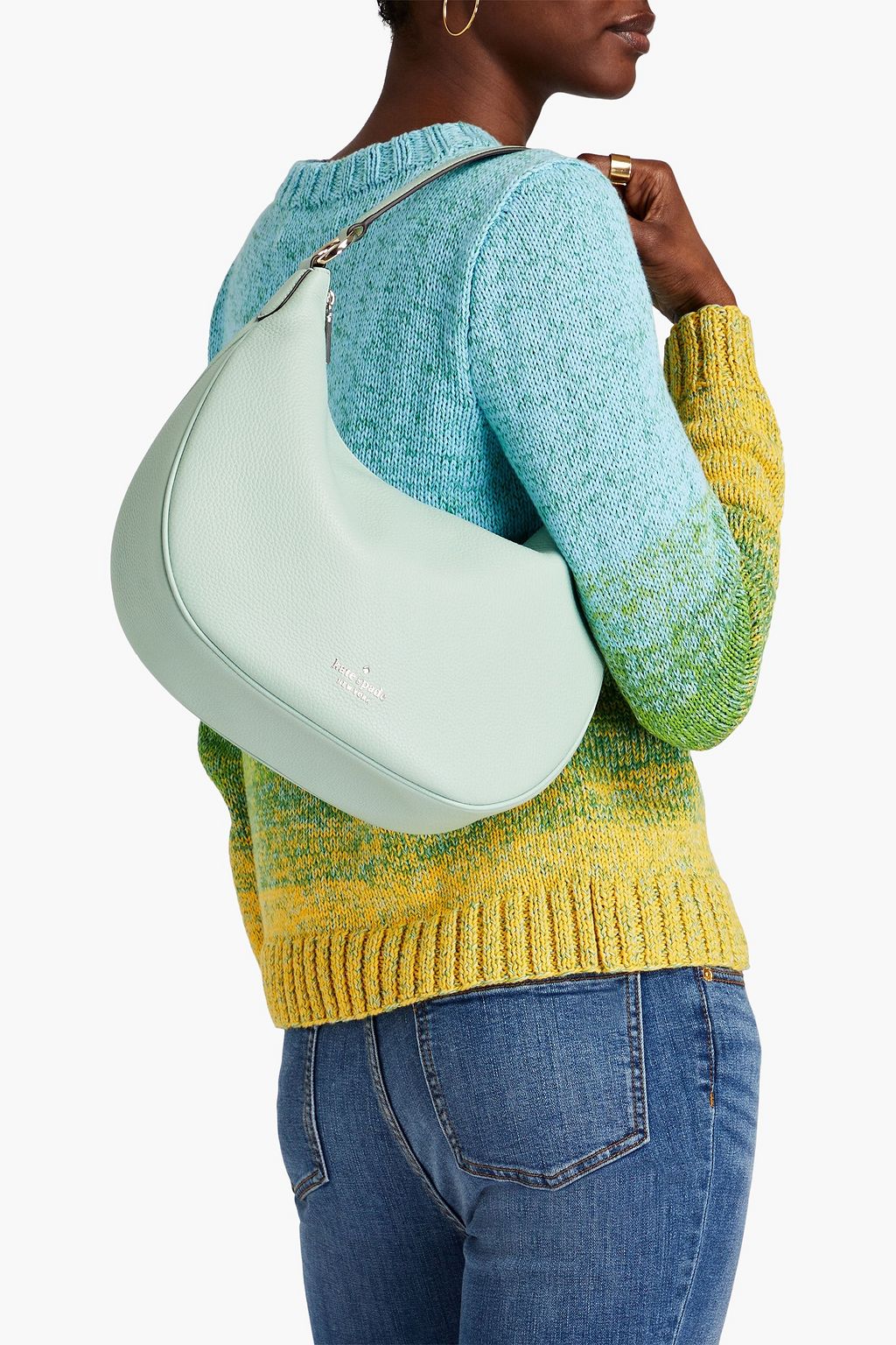 KATE SPADE NEW YORK Pebbledleather shoulder bag THE