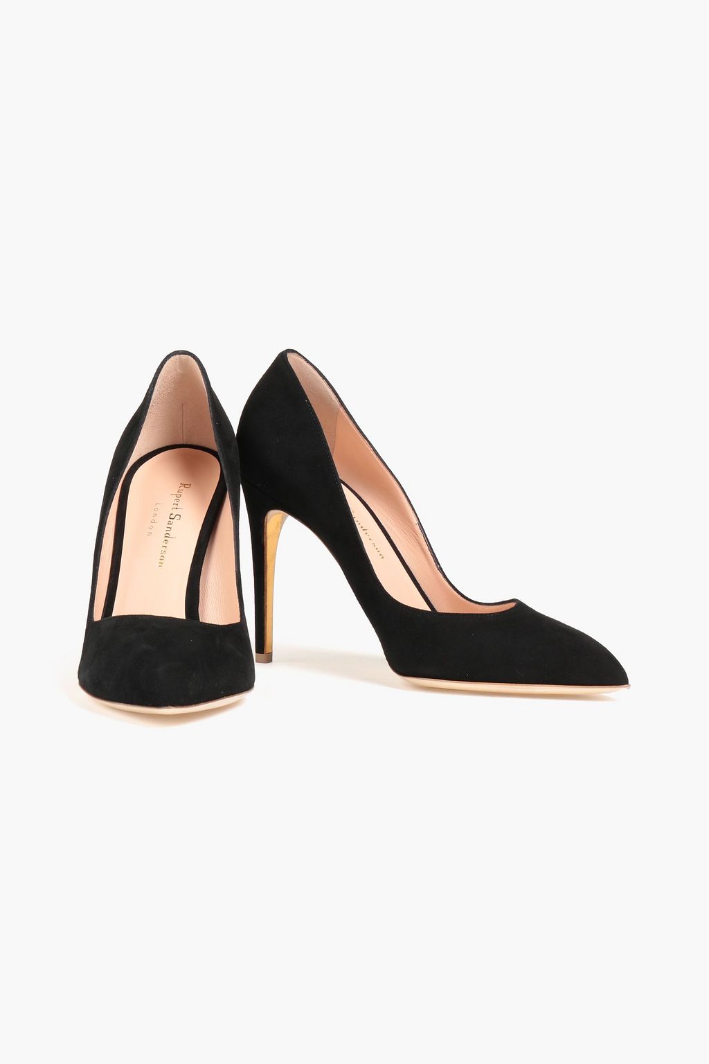 RUPERT SANDERSON Suede pumps
