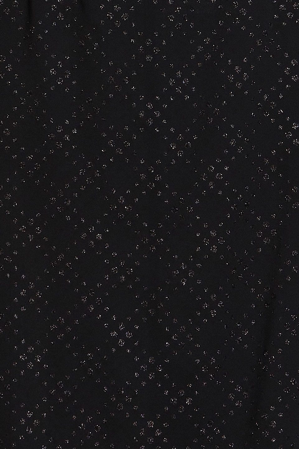 PHILOSOPHY DI LORENZO SERAFINI CUTOUT GLITTERED CHECKED CREPE MIDI DRESS 
