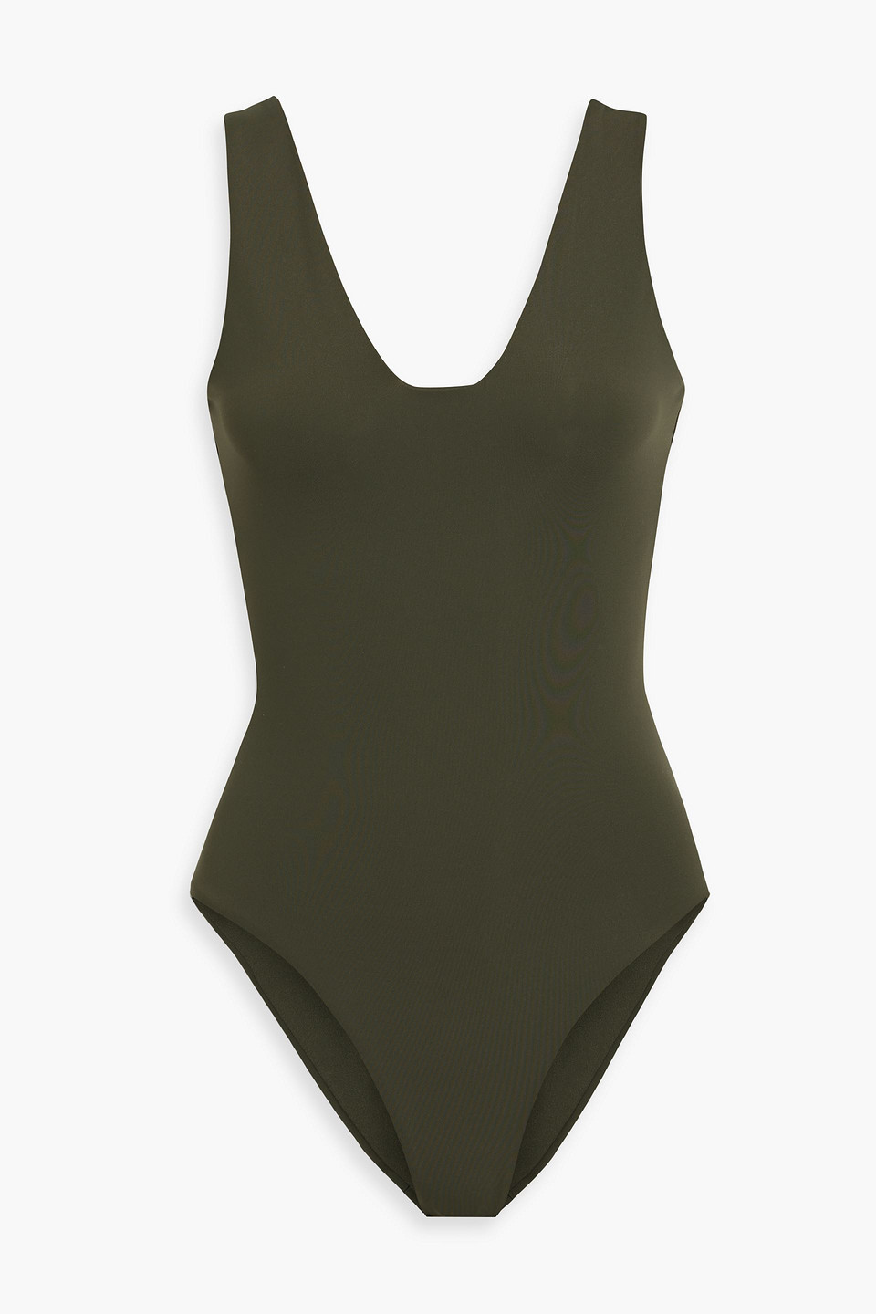 Iris & Ink Alicia Swimsuit In Army Green