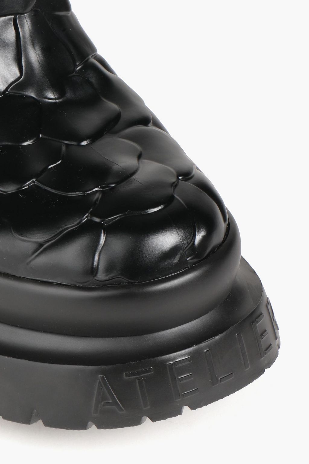 VALENTINO GARAVANI Atelier 03 Rose Edition PVC platform rain boots