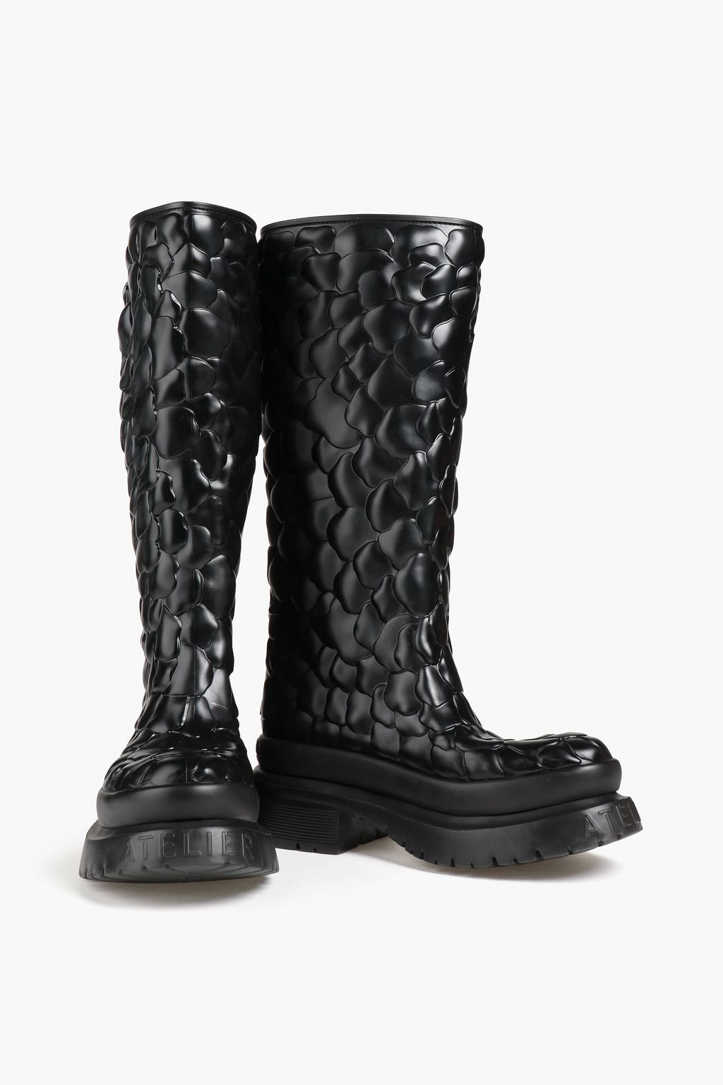 VALENTINO GARAVANI Atelier 03 Rose Edition PVC platform rain boots