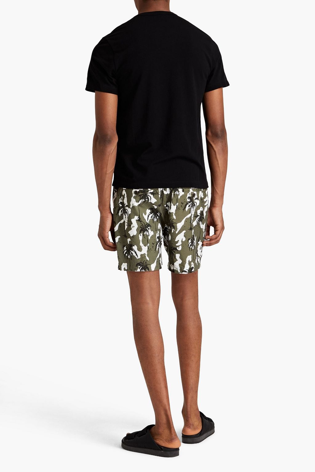 JAMES PERSE Cotton-blend jersey -shirt
