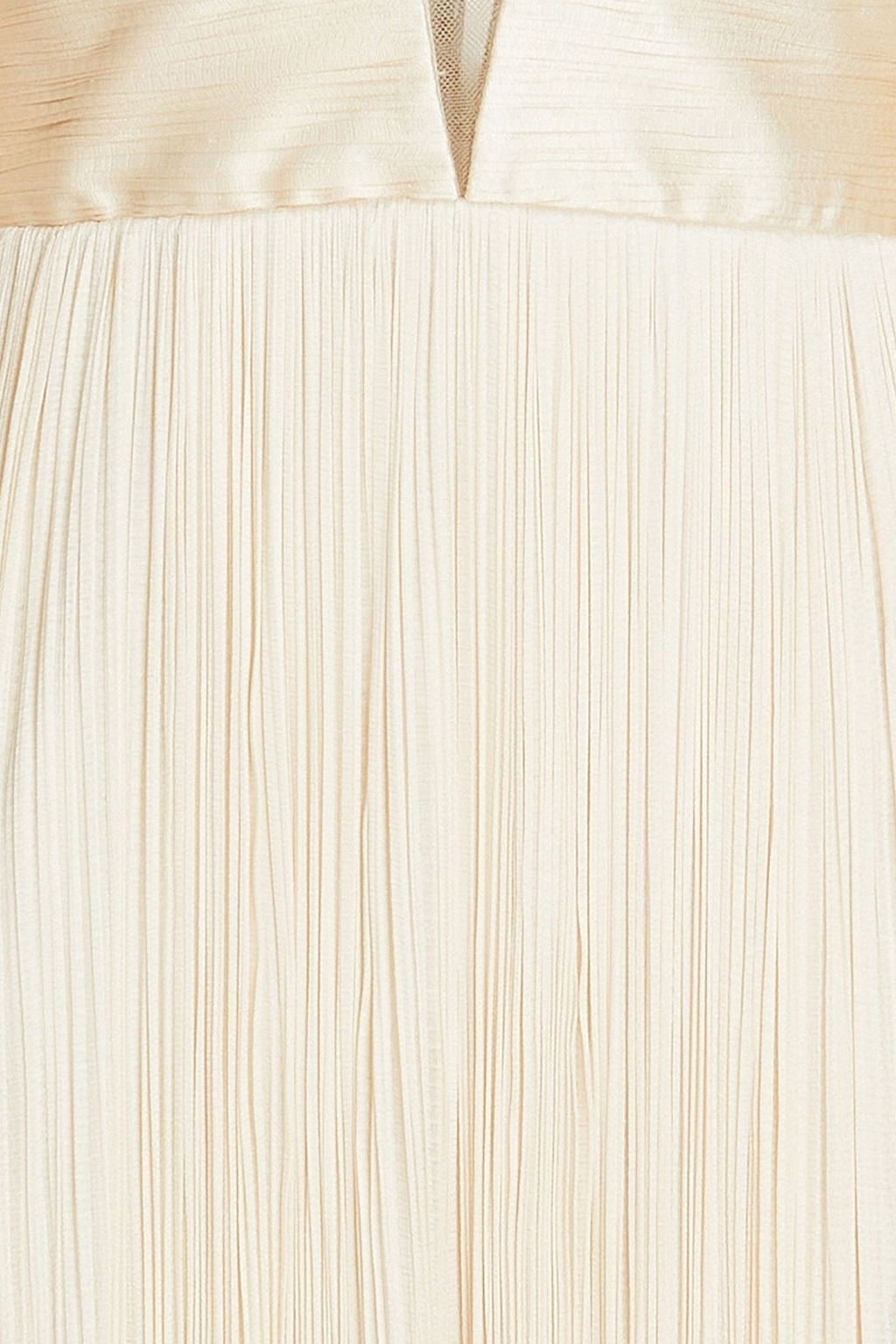 MARIA LUCIA HOHAN Thais cutout plissé silk-tulle midi dress
