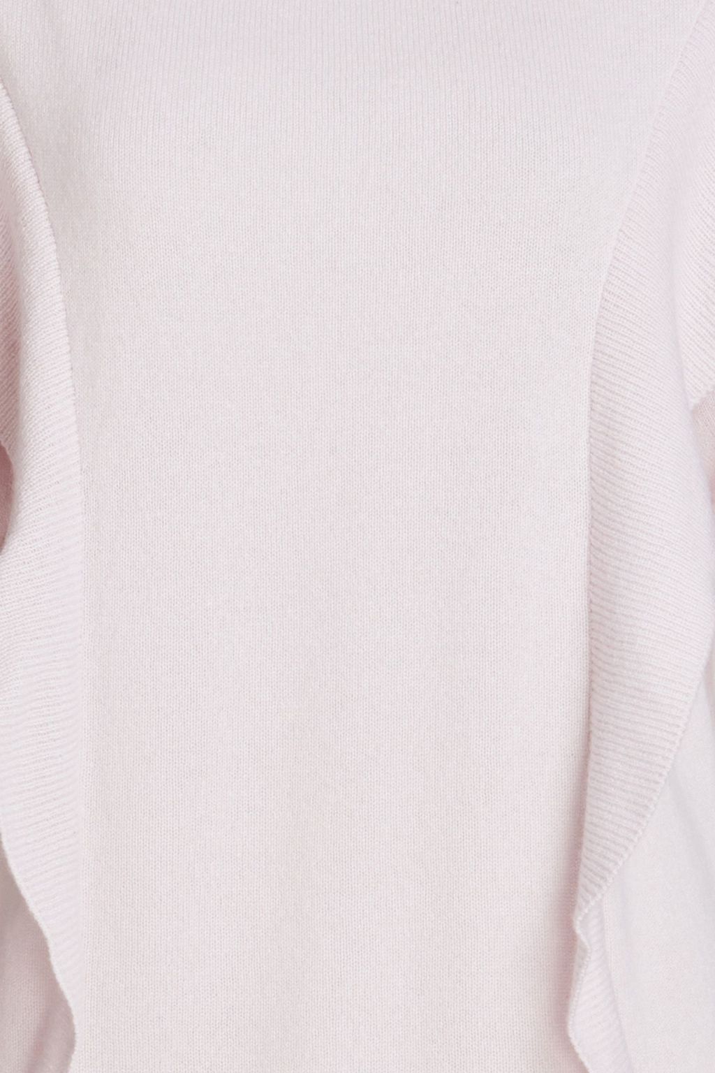 VALENTINO GARAVANI Ruffled cashmere top
