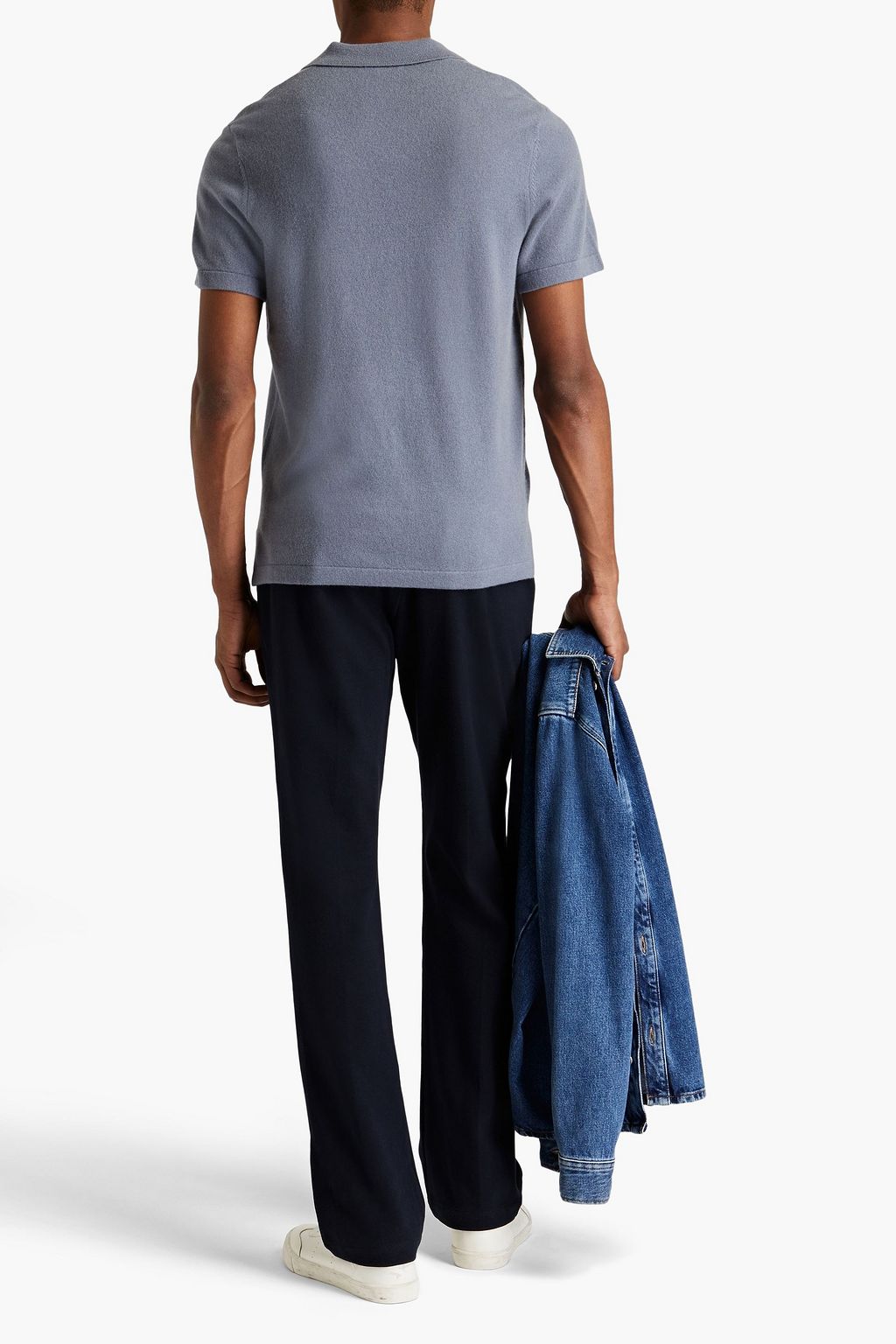JAMES PERSE Cashmere polo shirt