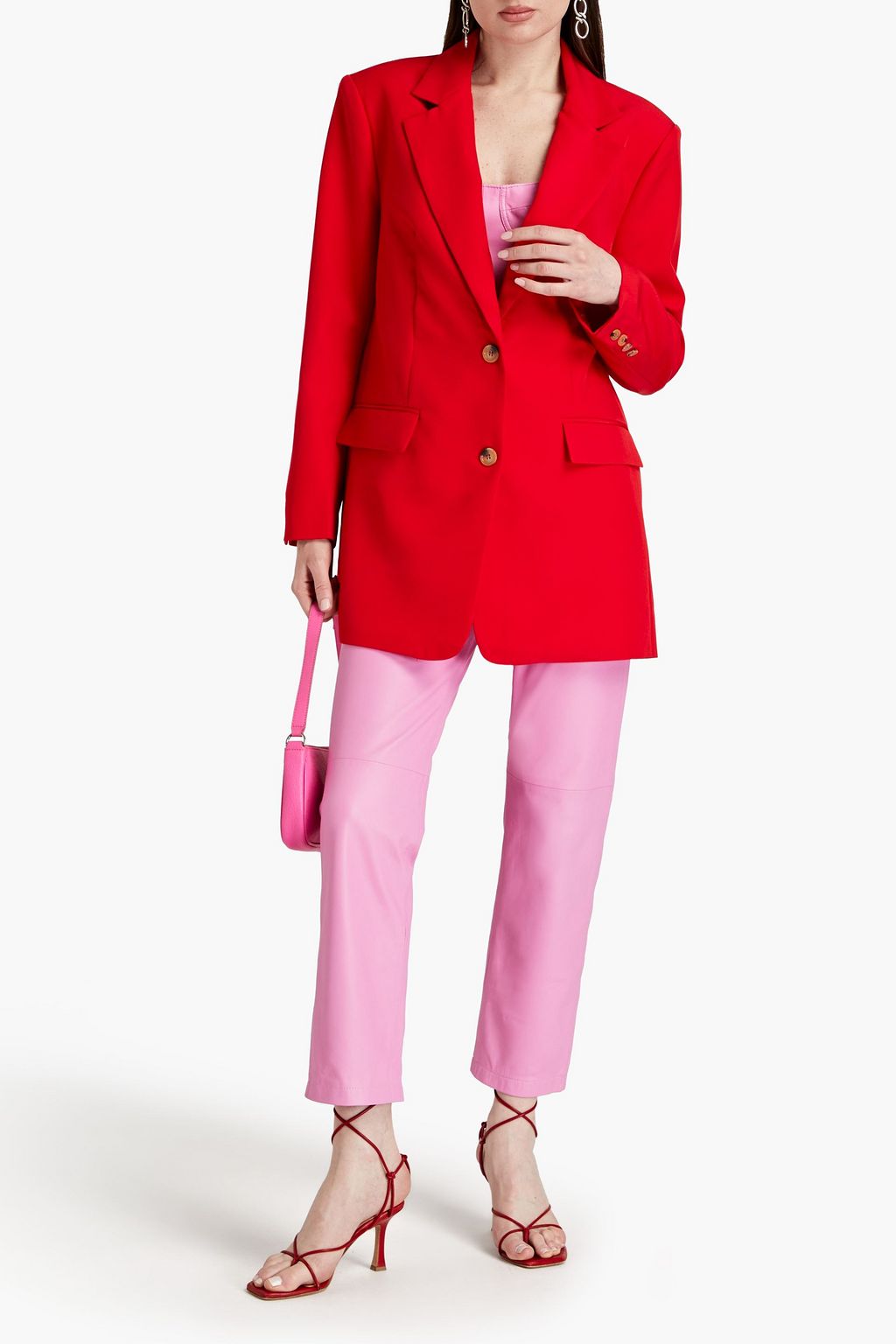 WALTER BAKER Kira twill blazer | Sale up to 70% off | THE OUTNET