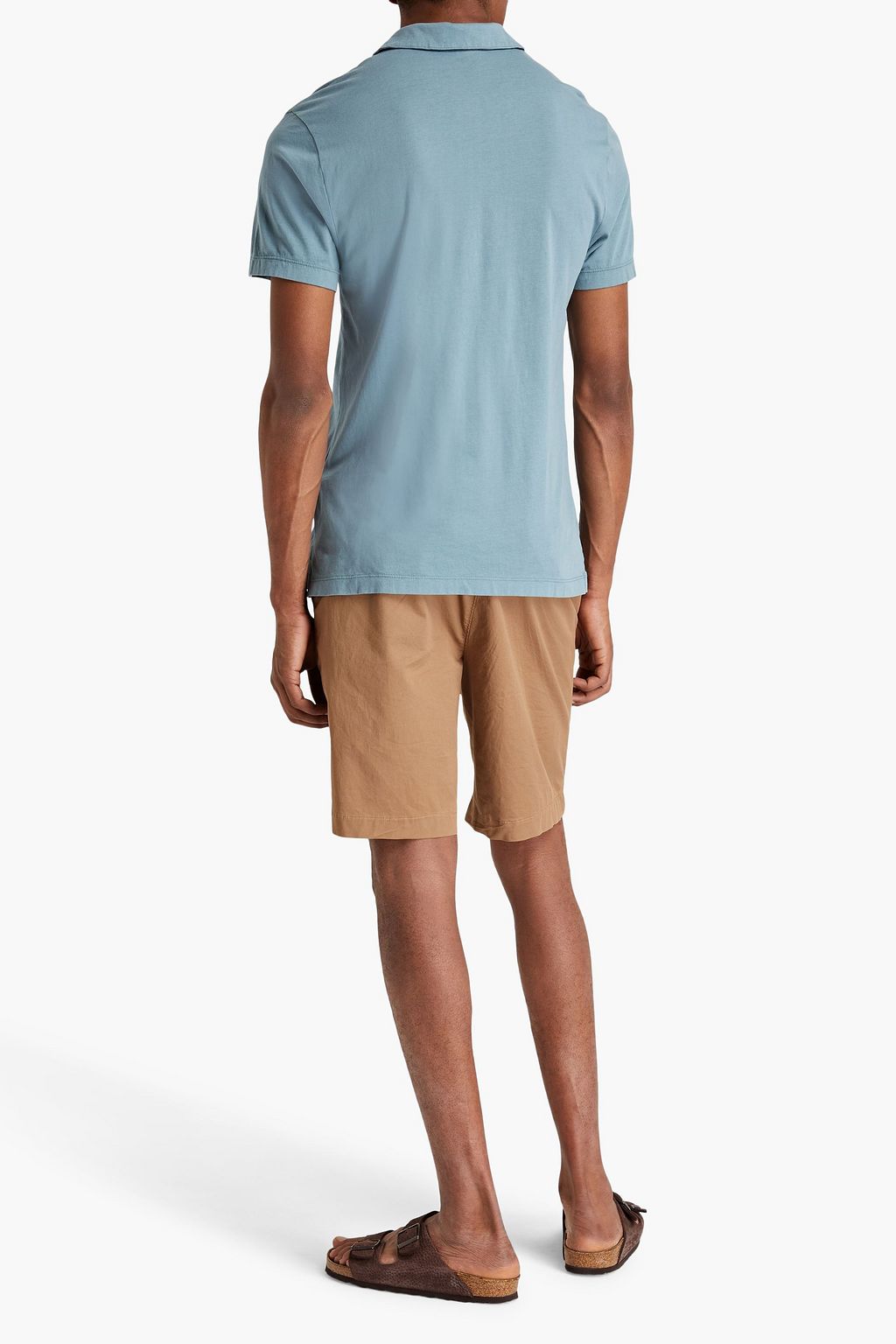 JAMES PERSE Cotton-jersey polo shirt