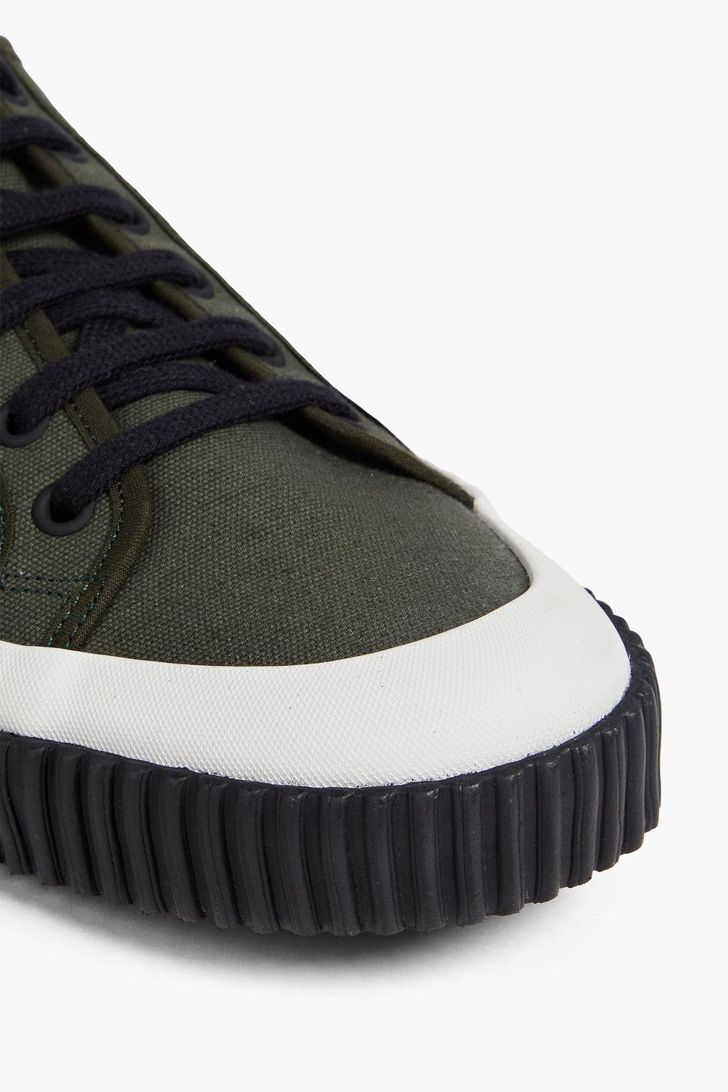 JAMES PERSE Color-block canvas sneakers