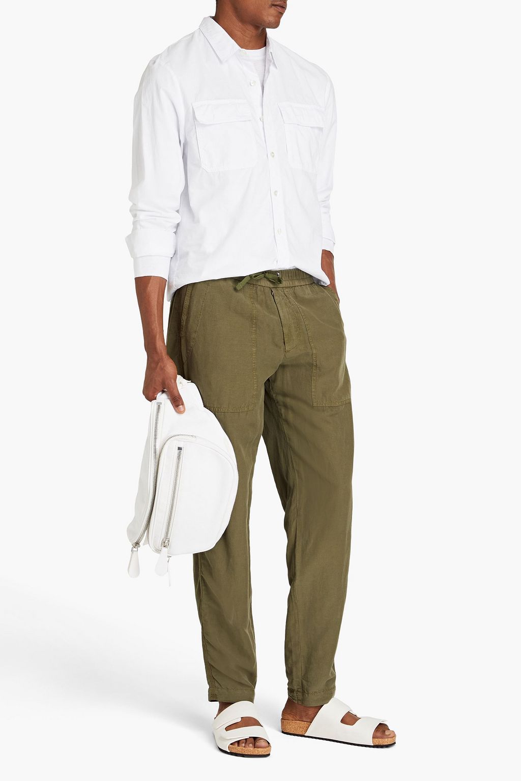 JAMES PERSE Cotton-ripstop shirt