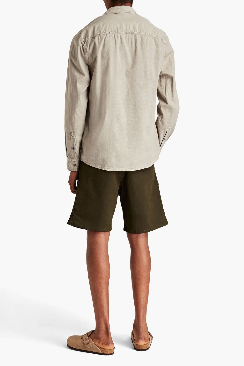 JAMES PERSE Cotton-ripstop shirt