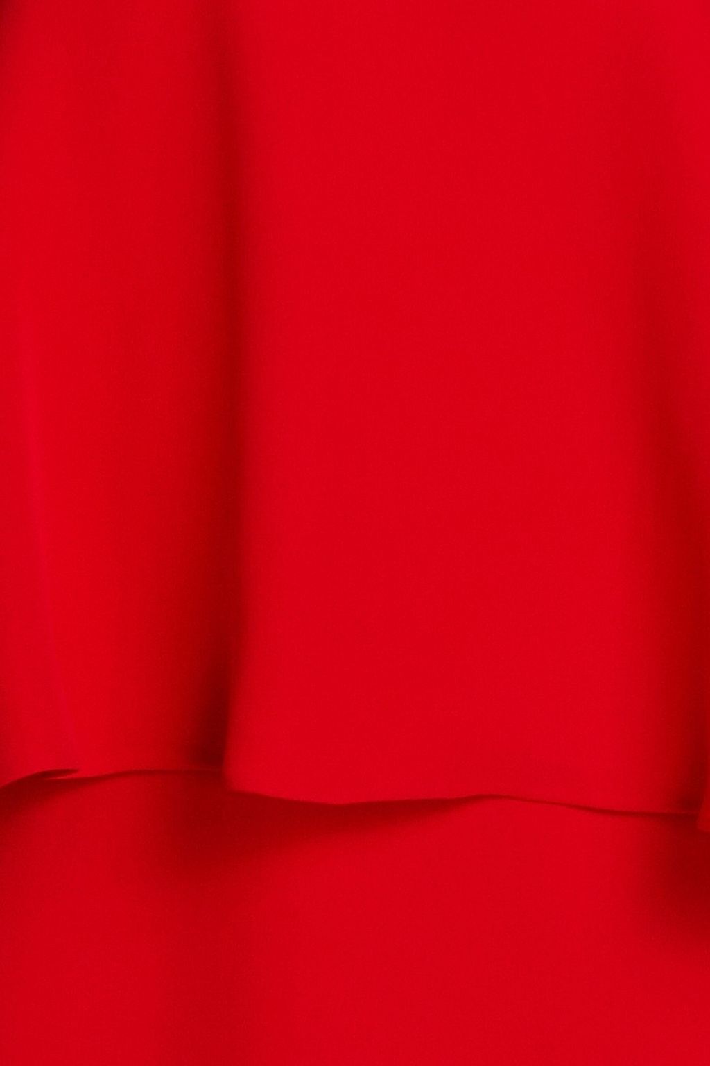 VALENTINO GARAVANI 실크 크레이프 레이어드 드레스