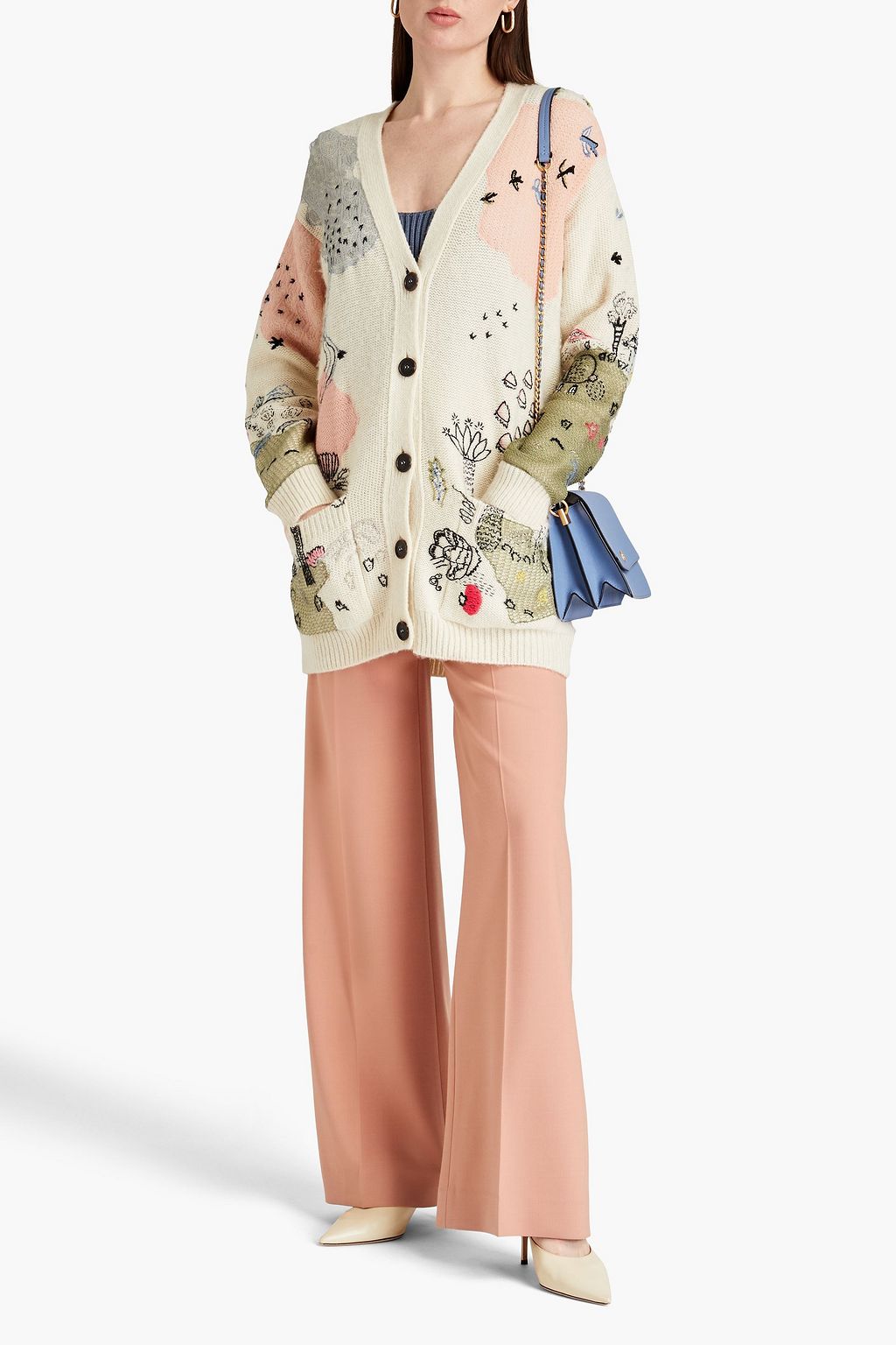 VALENTINO GARAVANI Cardigan aus einer Woll-Kaschmirmischung