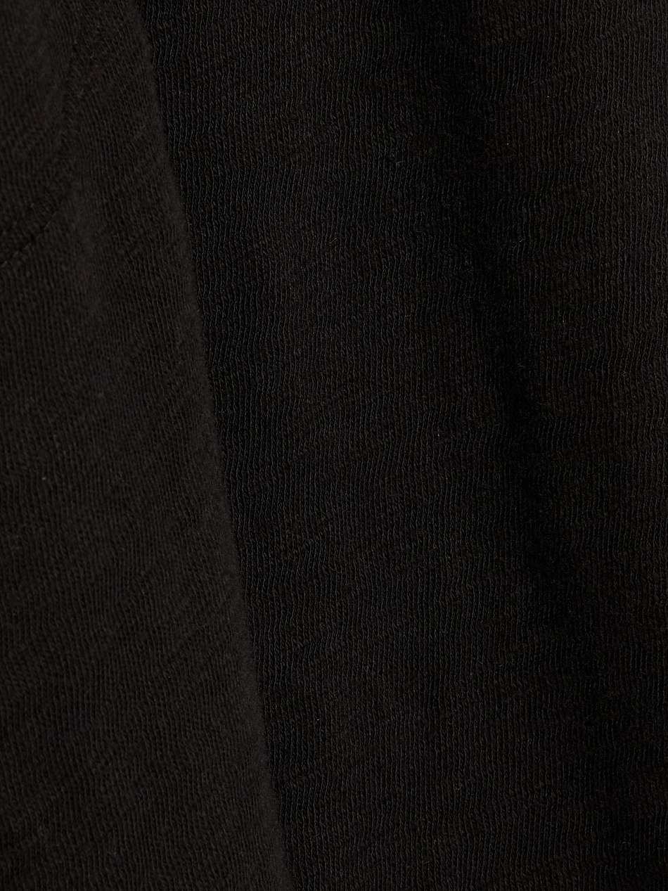 cotton-twill midi dress