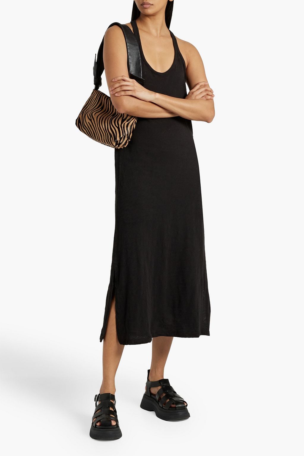 ATM ANTHONY THOMAS MELILLO Cotton-twill midi dress