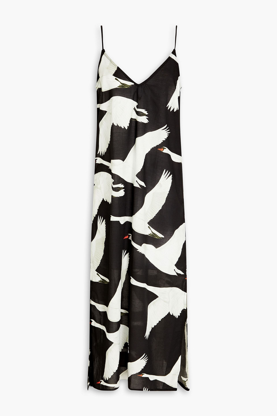 Desmond & Dempsey Tithonia printed cotton nightdress