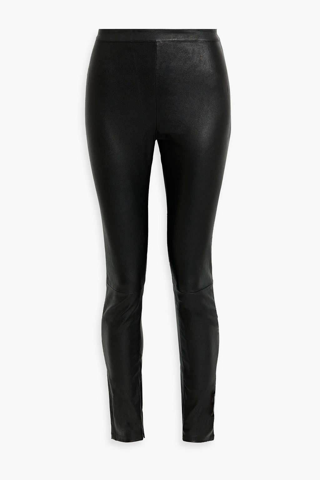 MAJE Leather skinny pants