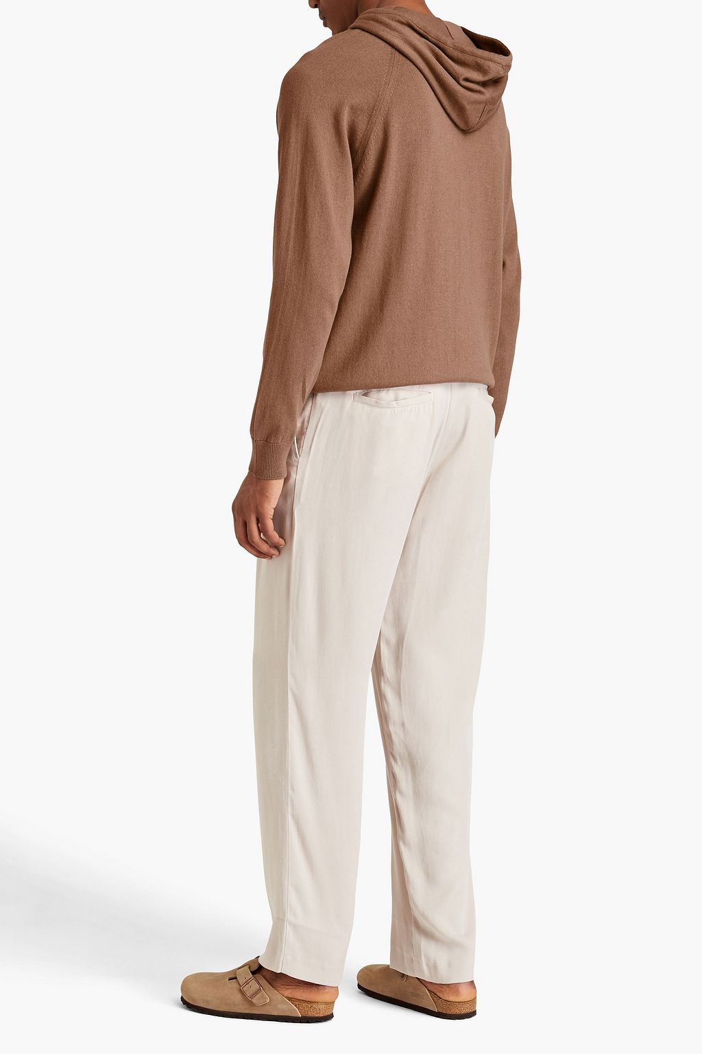 FRESCOBOL CARIOCA Davi cotton and linen-blend hoodie