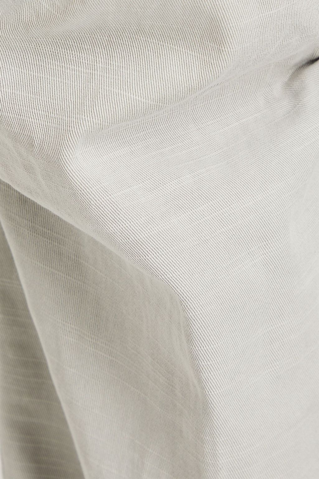 JAMES PERSE Hose aus Twill aus Stretch-Baumwolle mit Flammgarneffekt