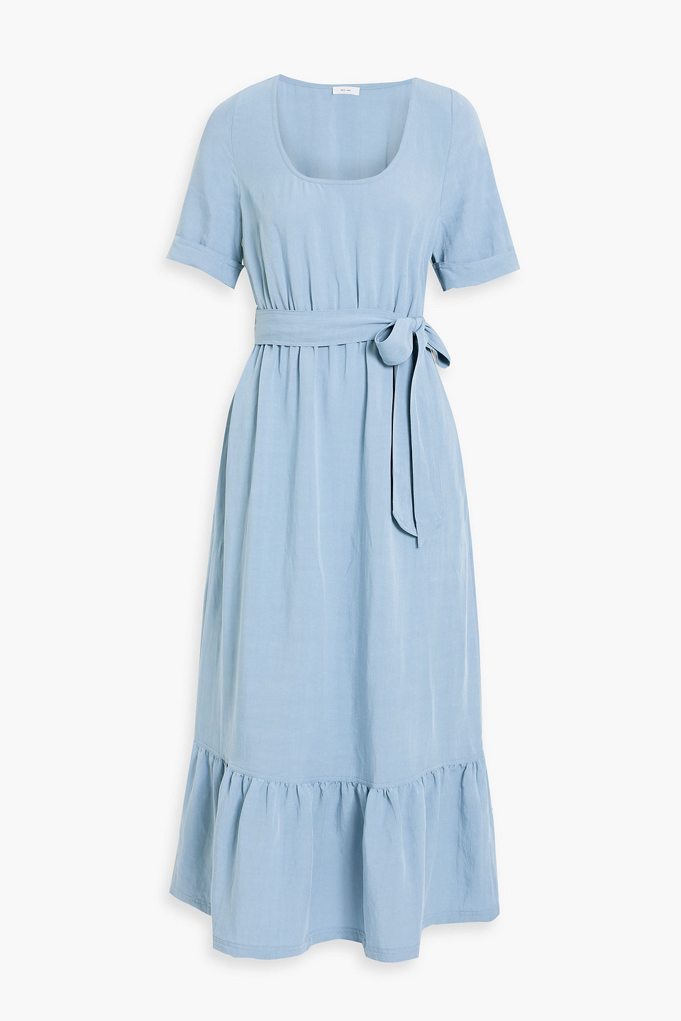 light blue midi dress casual Sky Blue Ease Midi Set XL