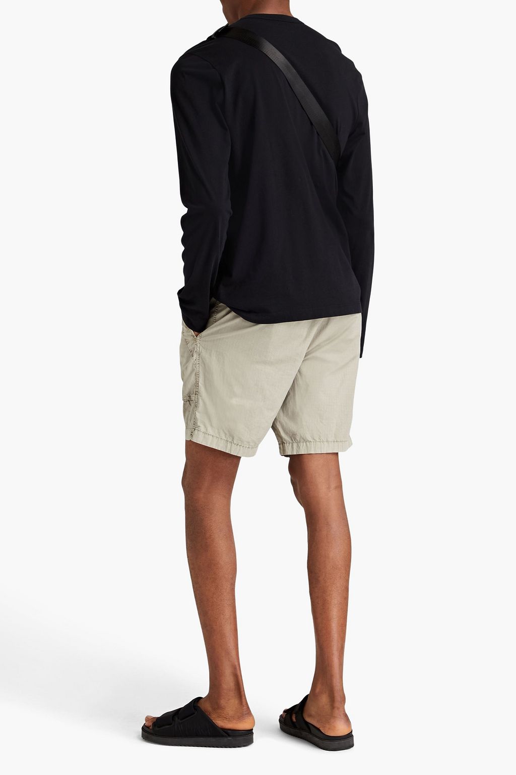 JAMES PERSE Brushed cotton-jersey T-shirt