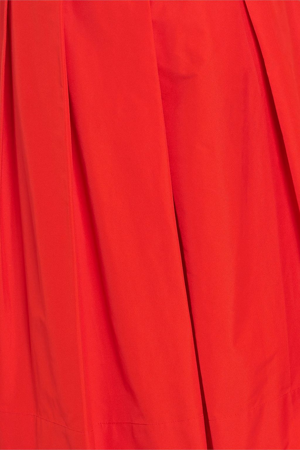 IRIS & INK Moriam pleated taffeta midi skirt
