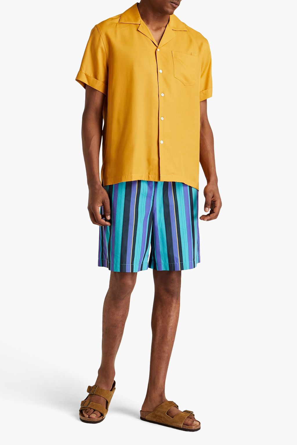 FRESCOBOL CARIOCA Thomas Tencel-twill shirt