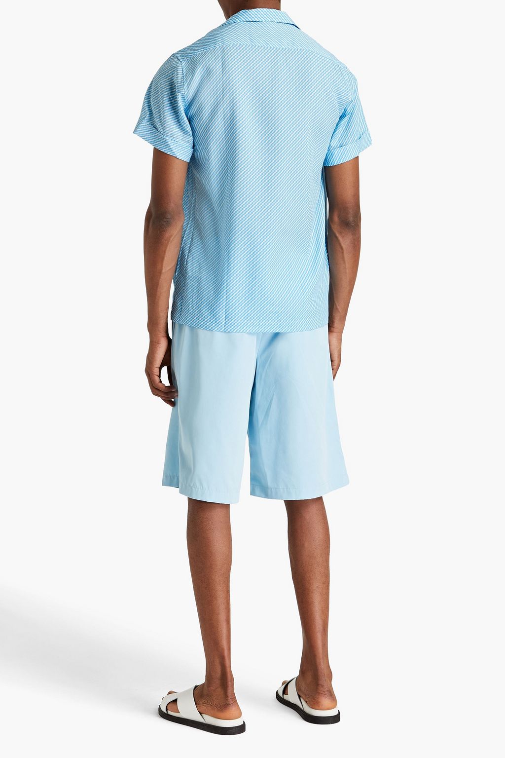 FRESCOBOL CARIOCA Thomas printed Tencel shirt