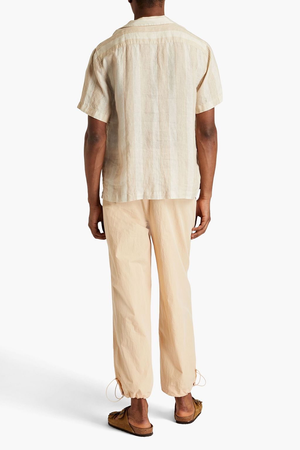 FRESCOBOL CARIOCA Roberto striped linen shirt