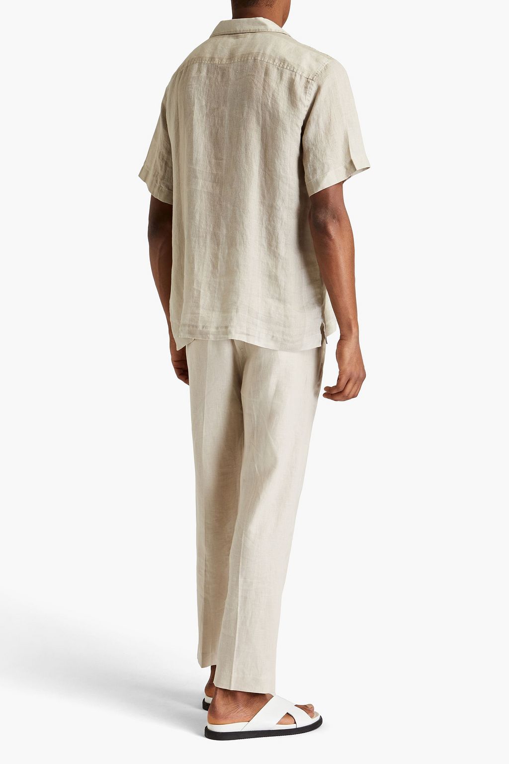 FRESCOBOL CARIOCA Angelo striped linen shirt