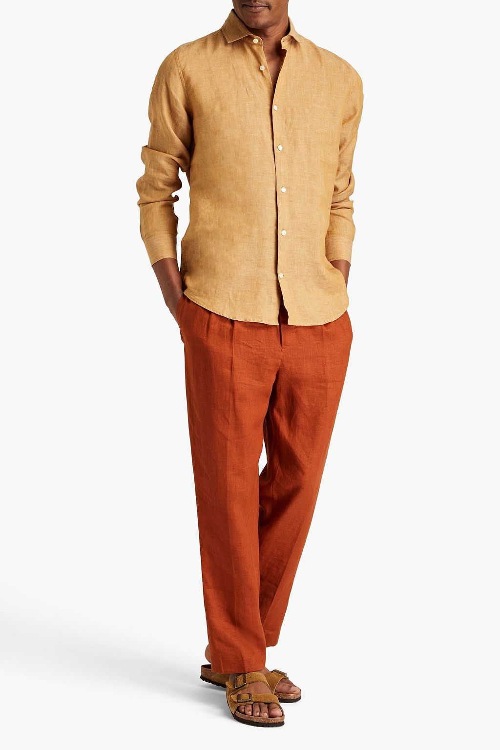 FRESCOBOL CARIOCA Antonio linen shirt