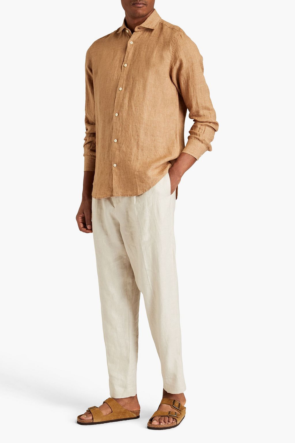 FRESCOBOL CARIOCA Antonio linen shirt