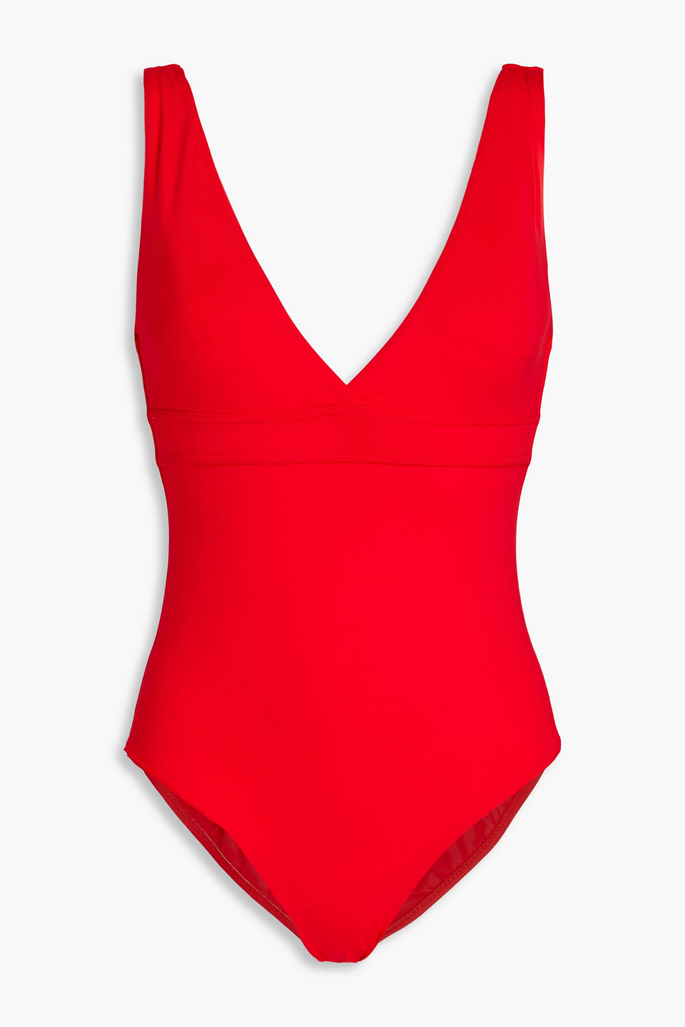 Melissa Odabash Lisbon Knotted One-piece Swimsiut In Red
