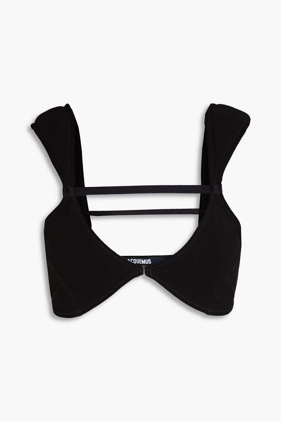 Jacquemus Le Bandeau Veleiro Top In Black