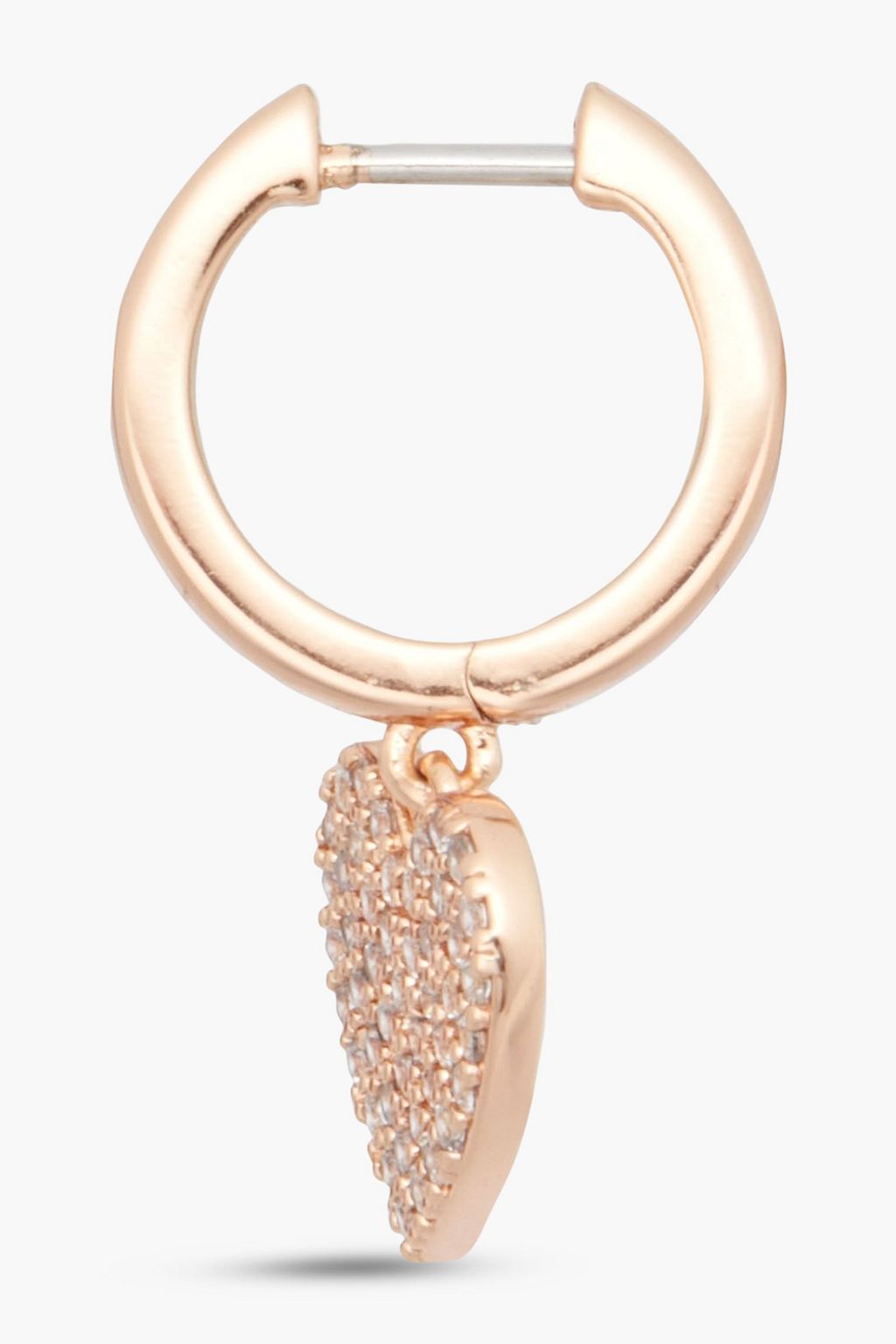 KATE SPADE NEW YORK Rose gold-tone crystal earrings