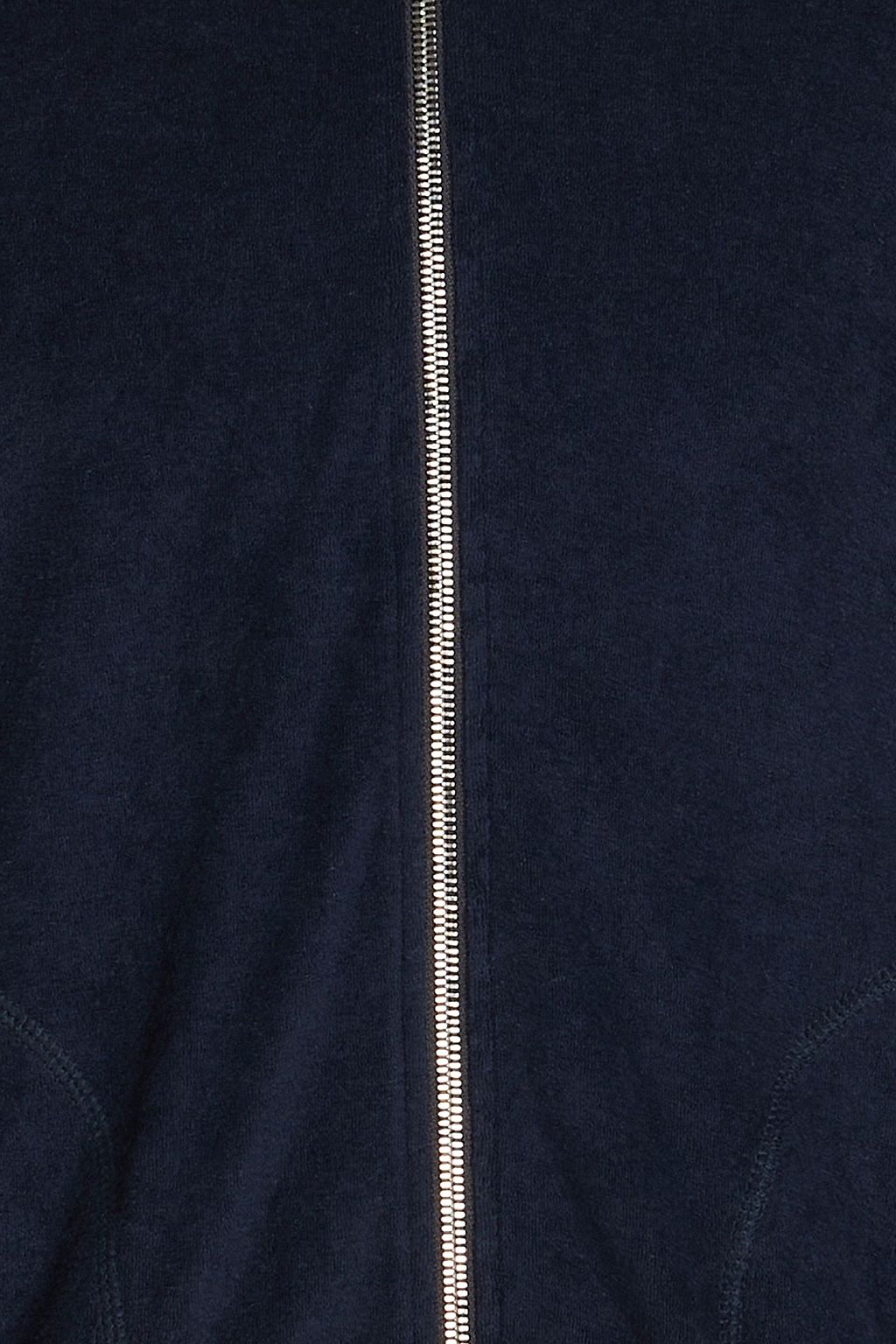 FRESCOBOL CARIOCA Enzo cotton-blend terry zip-up sweatshirt