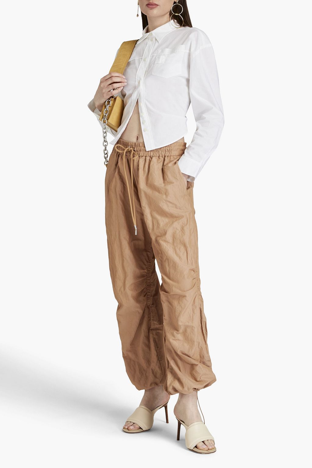 JACQUEMUS コットンポプリン シャツ カットアウト