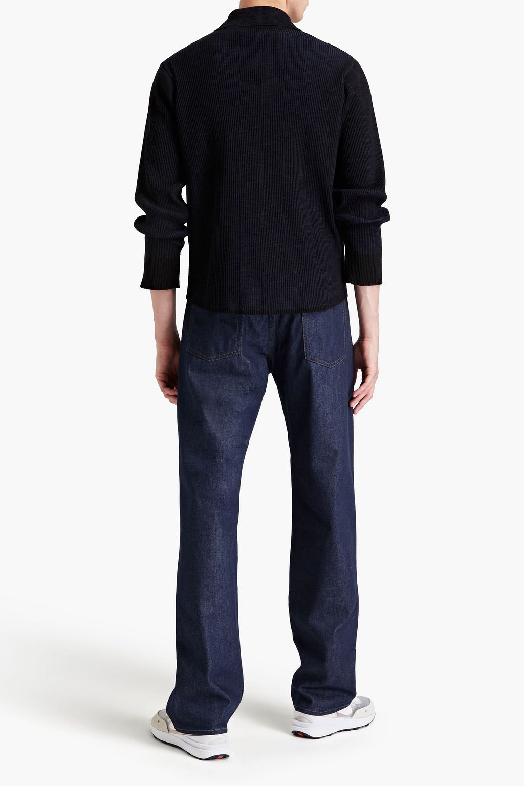 JACQUEMUS Teramo ribbed cotton-blend polo sweater