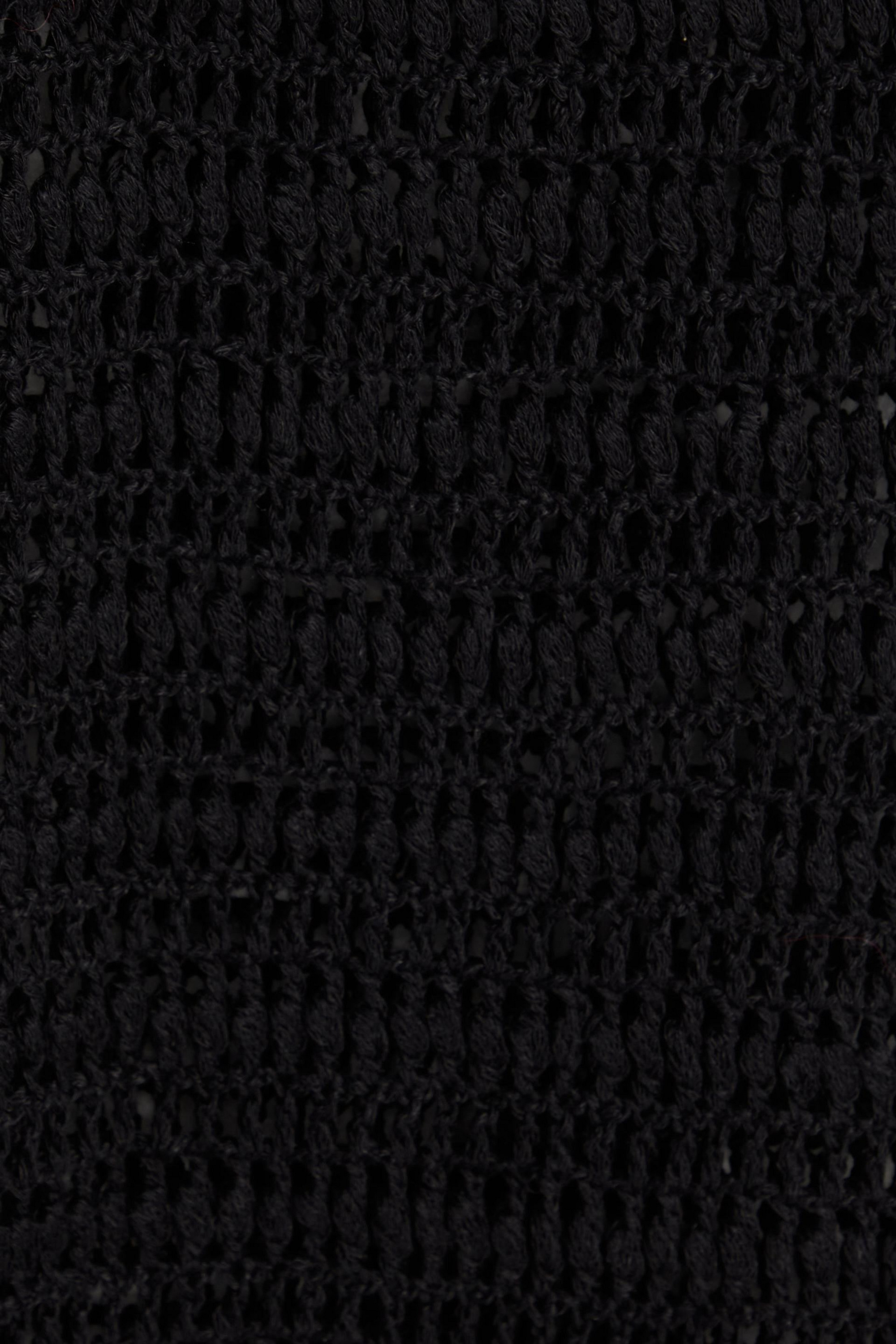Le Kasha Shali crocheted linen maxi dress thumbnail