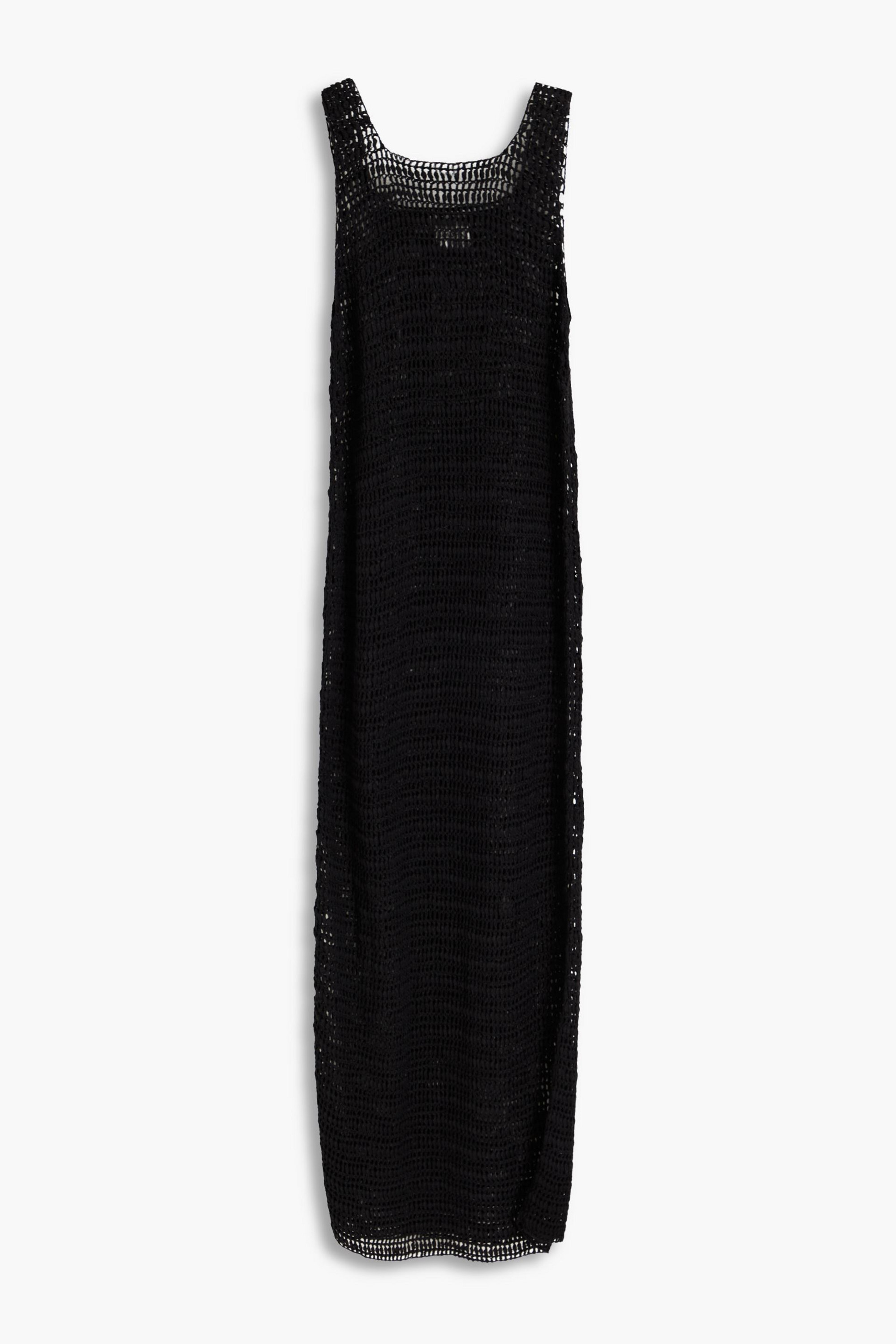 Le Kasha Shali crocheted linen maxi dress thumbnail