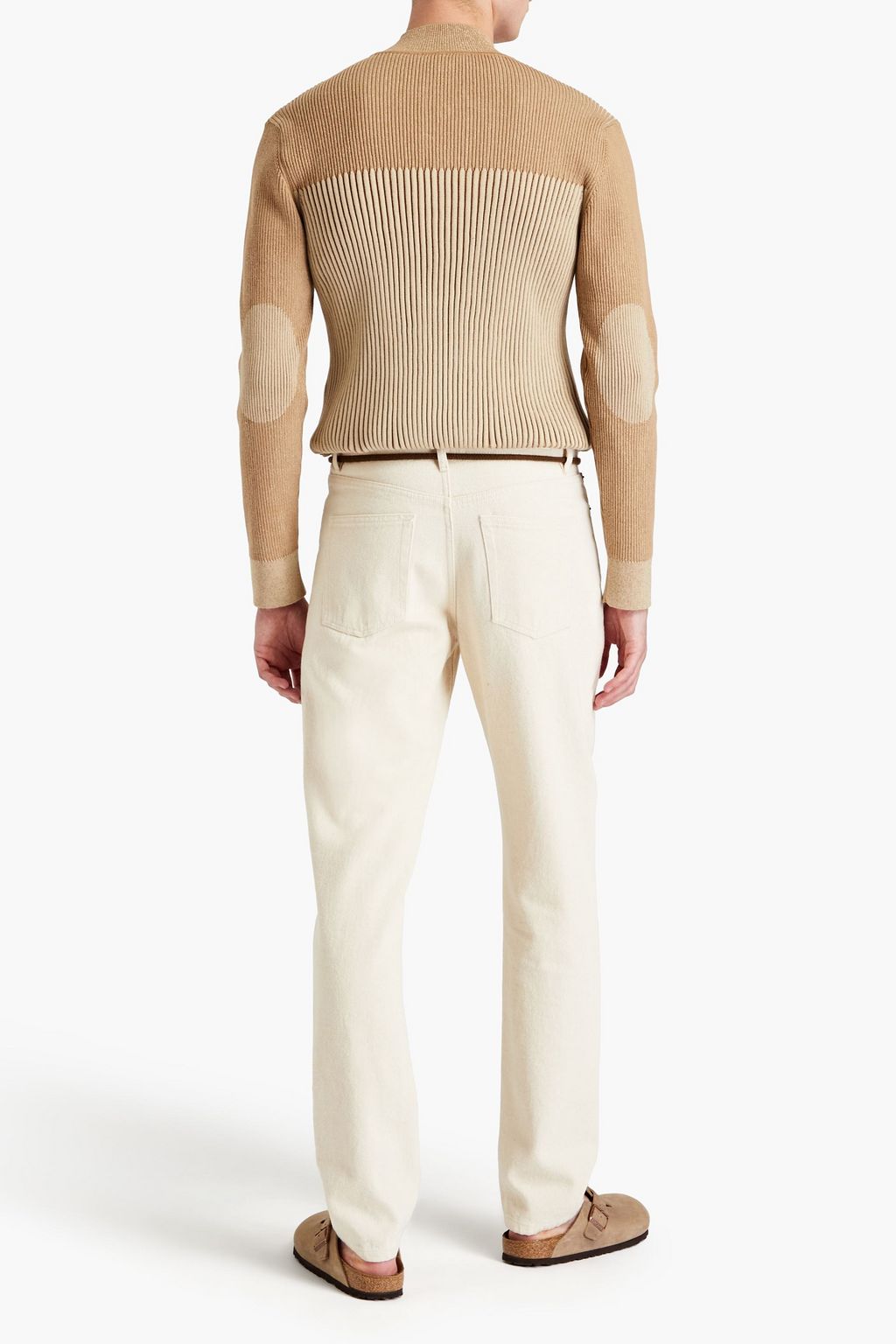JACQUEMUS La Maille ribbed cotton-blend turtleneck sweater