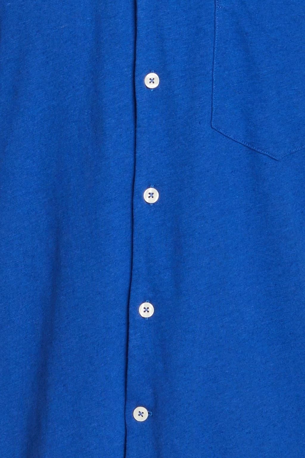 FRESCOBOL CARIOCA Angelo cotton and linen-blend jersey shirt
