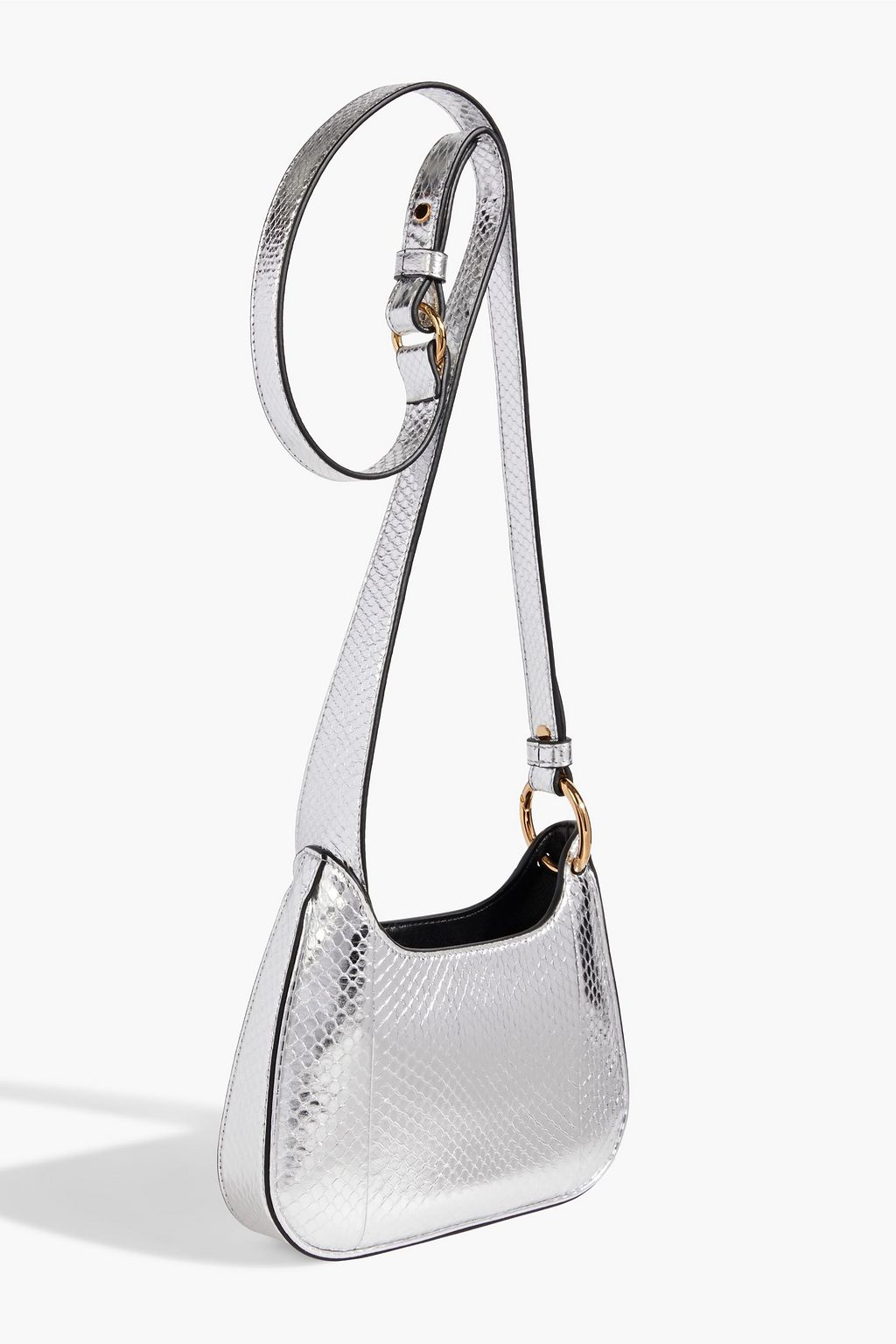 VERSACE La Medusa metallic ayers shoulder bag