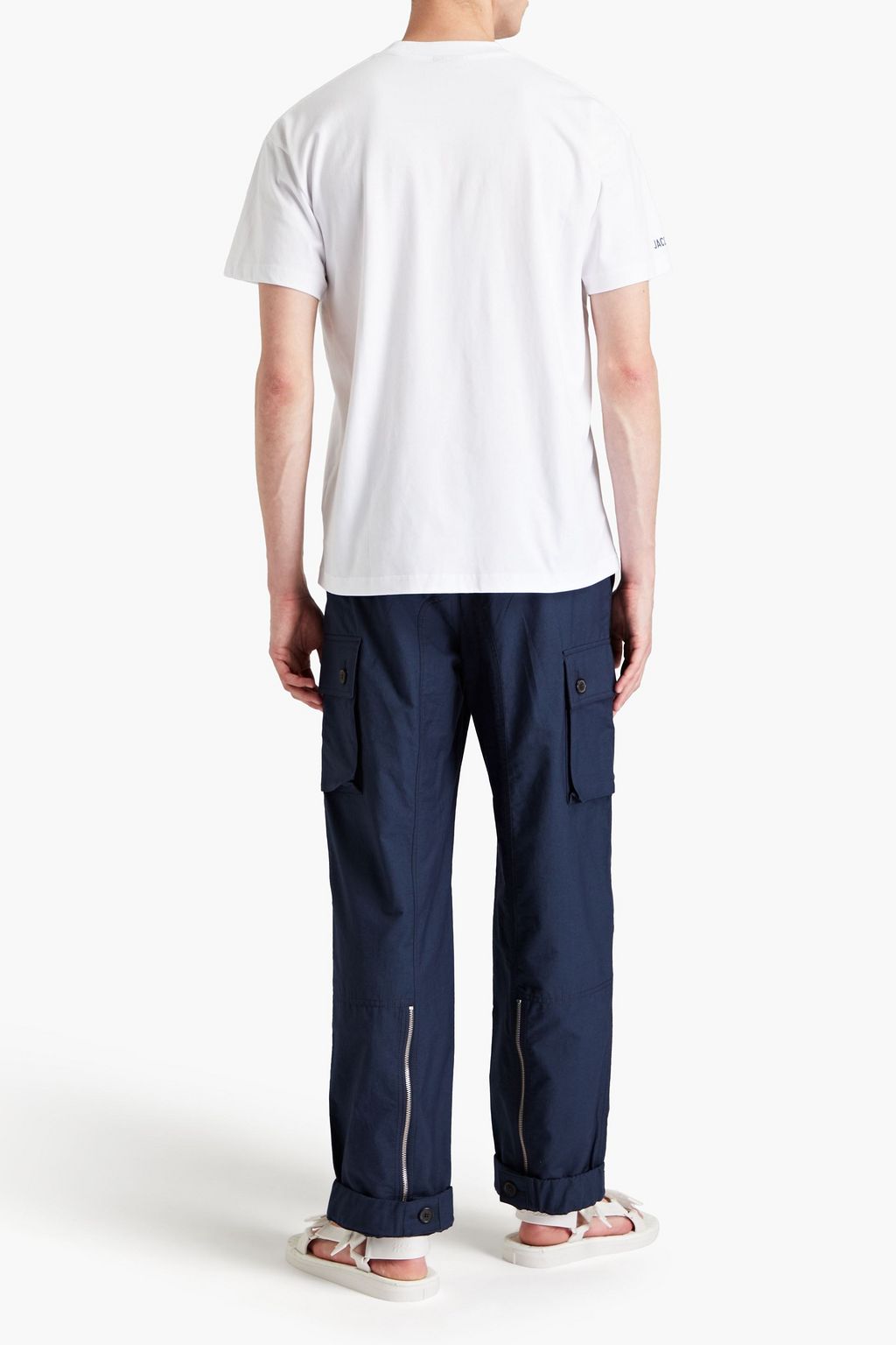 JACQUEMUS Printed cotton-jersey T-shirt