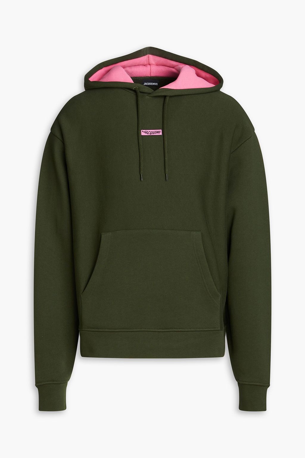 JACQUEMUS Le Giardino cotton-fleece hoodie