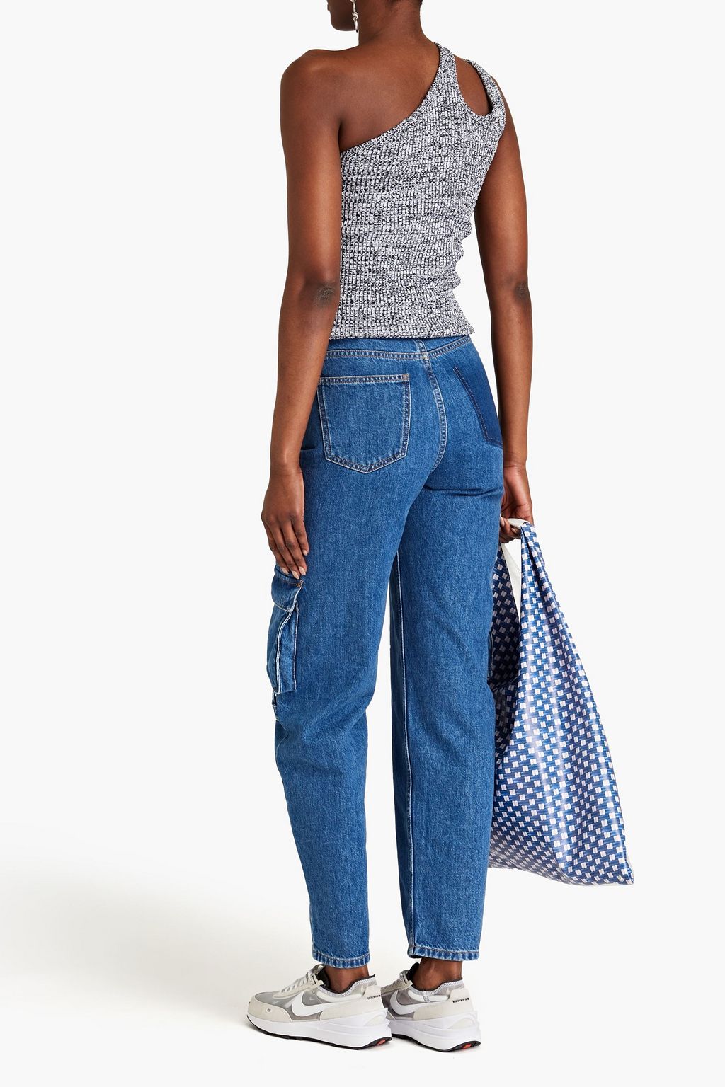 REMAIN BIRGER CHRISTENSEN 하이라이즈 테이퍼드 진