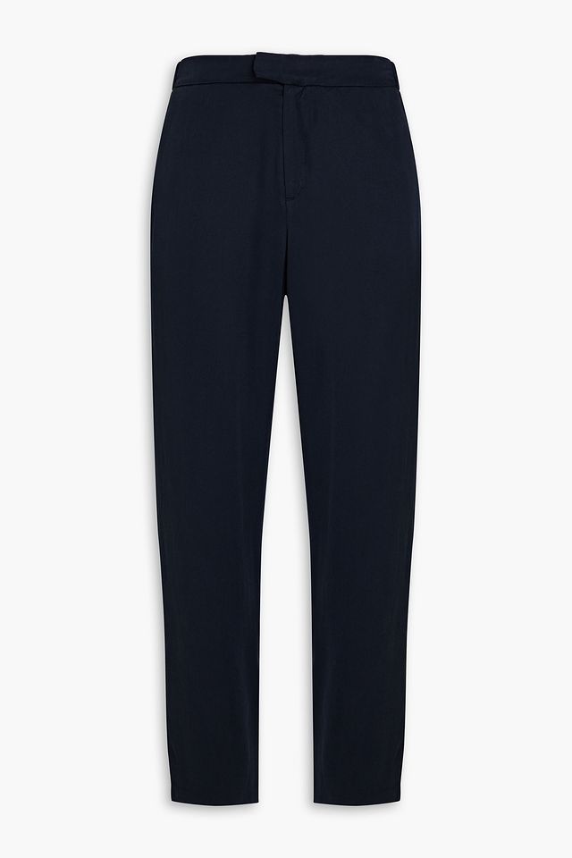 Oscar Tencel-twill drawstring pants