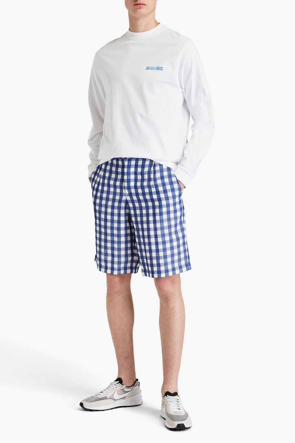 JACQUEMUS Printed cotton-jersey T-shirt